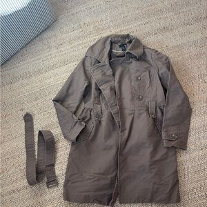 Women’s Brown H&M Trench Coat